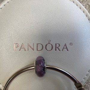 Pandora Purple Murano bead